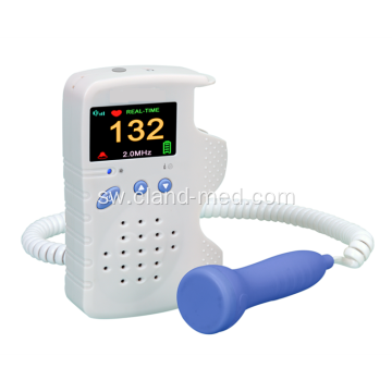 Kiwango cha Moyo wa Mtoto Monitor Monitoring Ultrasonic Fetal Doppler